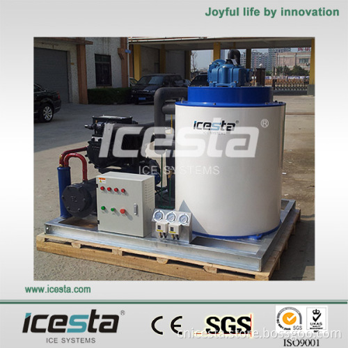 PLC Sea Water Ice Machine for Fishing Boat